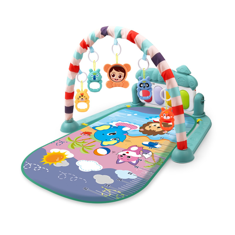 Yrb Cross-Border Fitness Stand Baby Music Pedal Piano Game Mat Baby Pedal Piano 36 Months Newborn Toy