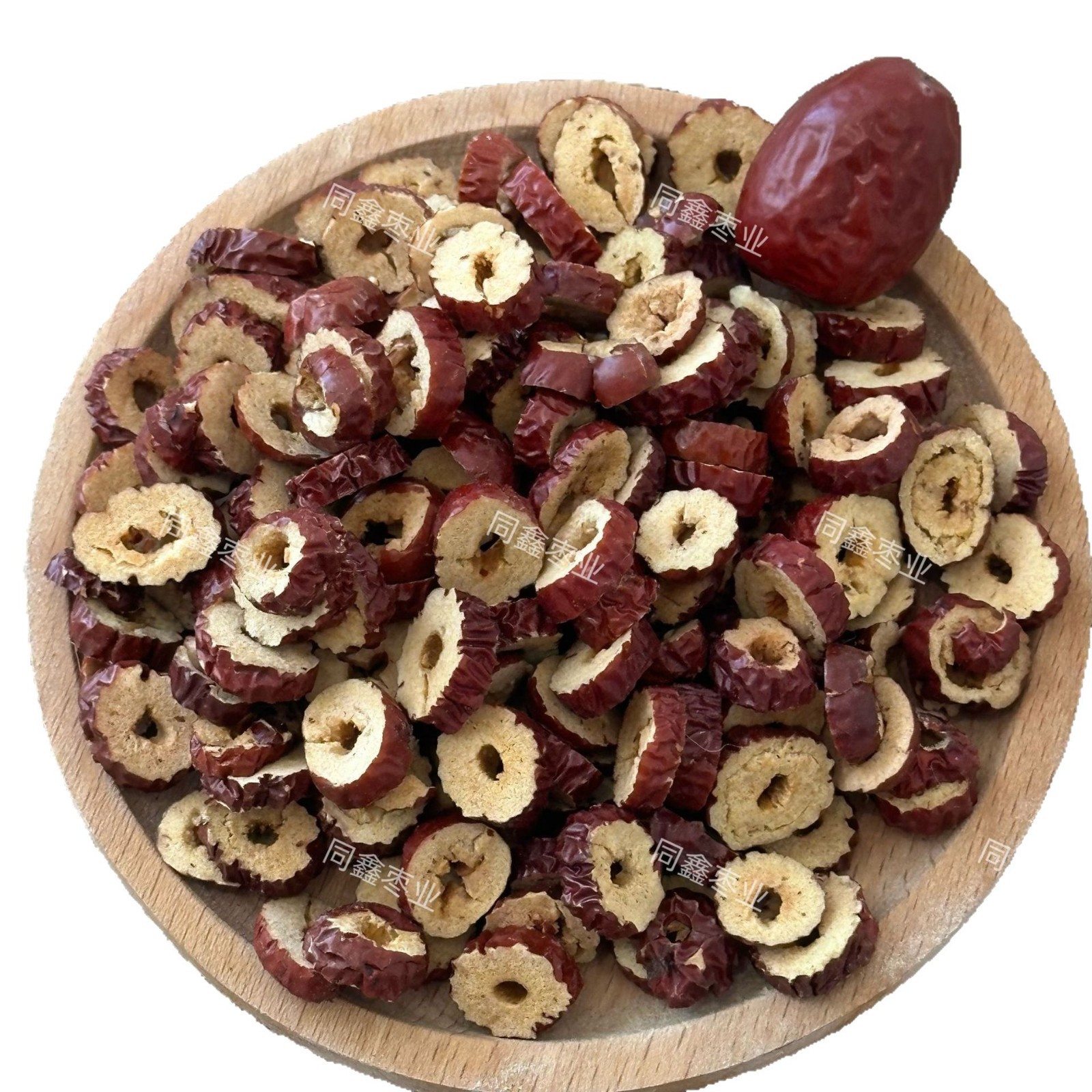 Perennial supply Xinjiang Xiaohong jujube tablets jujube circle dried jujube raw material grade suitable for scented tea medicinal materials accessories