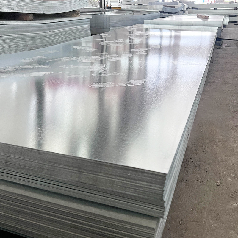Changsha Spot Supply of Galvanized Sheets, Galvanized Steel Sheets, Hot-Dip Galvanized Rolls, Thin Galvanized Steel Sheets with Flowers, White Iron Sheets