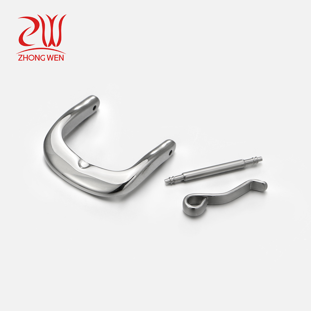 Source Factory Stainless Steel Watch Buckle Genuine Leather Watch Buckle Silicone Watch Strap Buckle Rubber Watch Strap Pin Buckle Watch Accessories