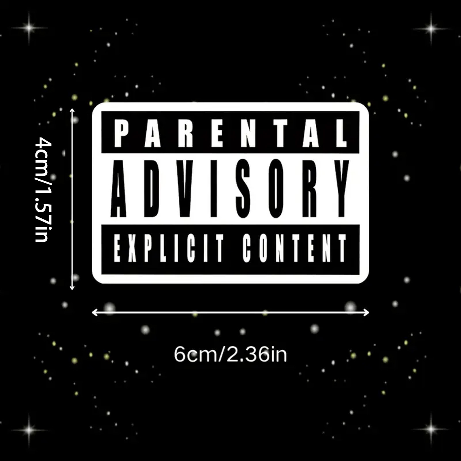 Cross-Border Hot Sale - Vinyl Stickers for Laptops, Cars, Motorcycle Laser Stickers, English Pvc.