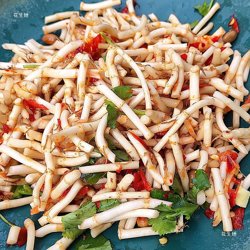 Guizhou and Sichuan Produce Cold Stir-Fried Houttuynia Cordata, Sour and Crispy Cold Stir-Fried Vegetables, Houttuynia Cordata, Ready-To-Eat Wholesale for Student Dormitories 1