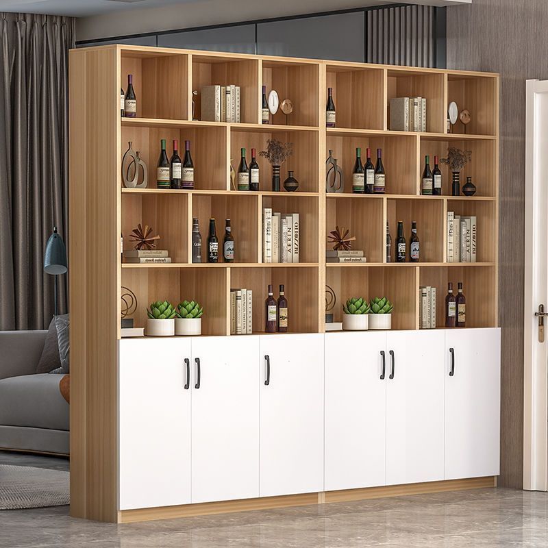 Wine Cabinet, Home Living Room, Foyer, Entrance Storage Cabinet, Screen Partition, Simple Modern Display Cabinet, Floor-Standing Dining Side Bookcase