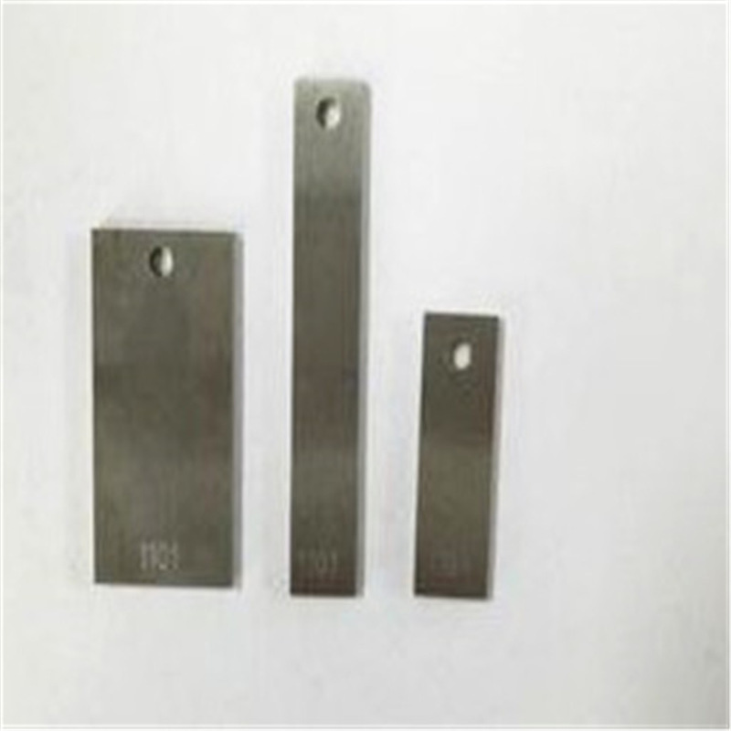 Titanium Alloy Ta1 Ta2 Ta9 Ta4 Ta10 Tc4 Corrosion Test Piece Experimental Indicator Piece Special Hanging Piece