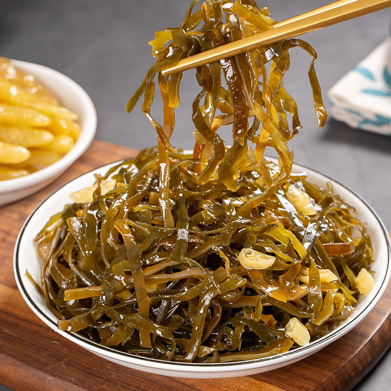 Jixiangju 52g spicy radish dried kelp shreds pickled pepper cowpea Sichuan pickled mustard tuber ready-to-eat appetizing food wholesale