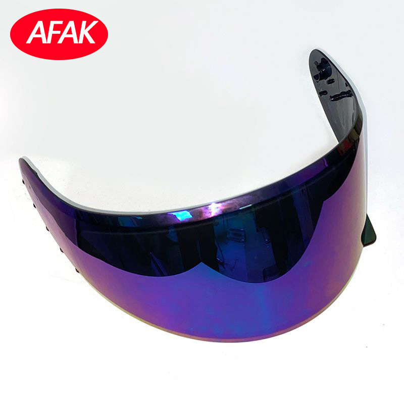 Motorcycle Helmet Full-Face Helmet Lens Transparent Black Color Hd Lens Accessories Excluding Helmet Manufacturer Wholesale