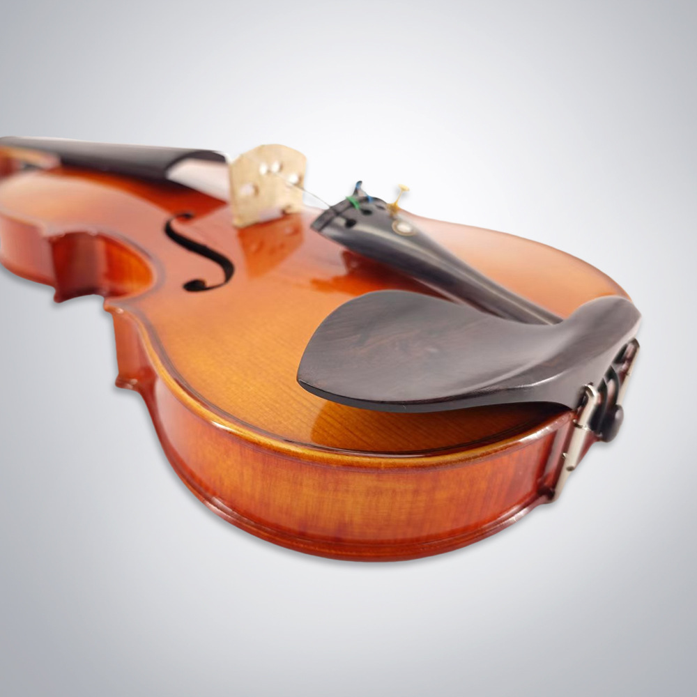 High-End Violin 4/4 Tiger Pattern Box Violin for Adults and Kidsren Entry-Level Student Grade Examination Violin Push
