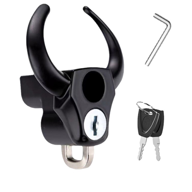 Electric car hook front universal anti-theft lock storage bag pedal electric car hook battery car hook artifact