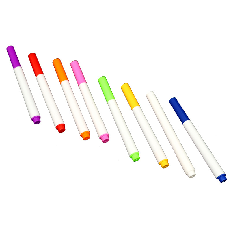 Source Factory Colorful Liquid Chalk 8-Colorful Set Environmentally Friendly Dust-Free Led Fluorescent Board Graffiti Erasable Blackboard Pen