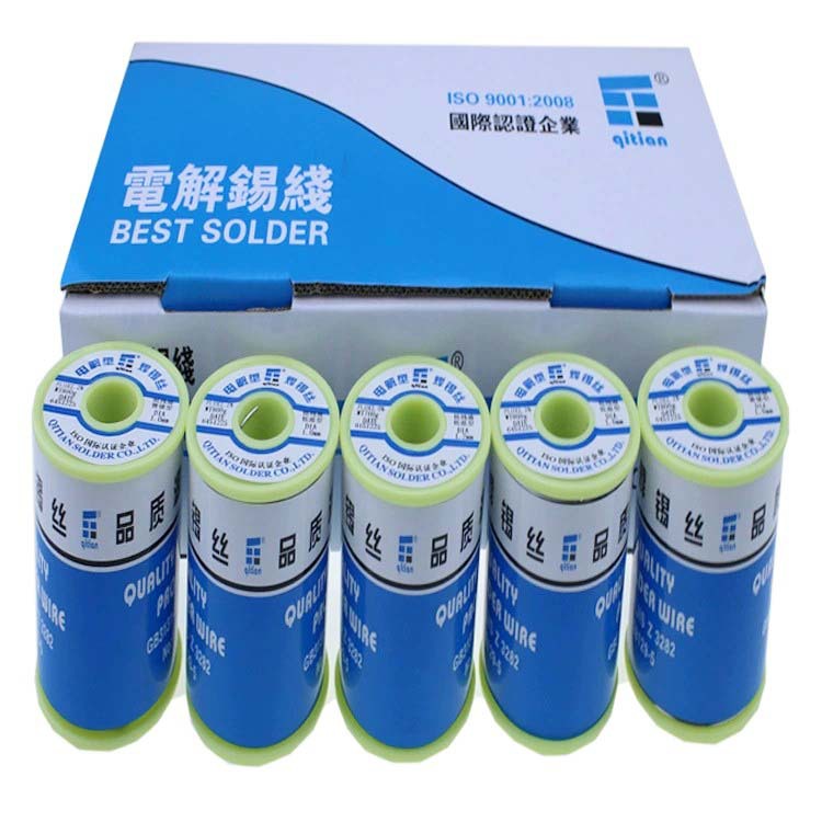 Wholesale 0.8mm Small Roll Rosin Core Tin Wire Lead Alloy Lead Solder Wire High Purity Sn43Pb57 Tin Wire