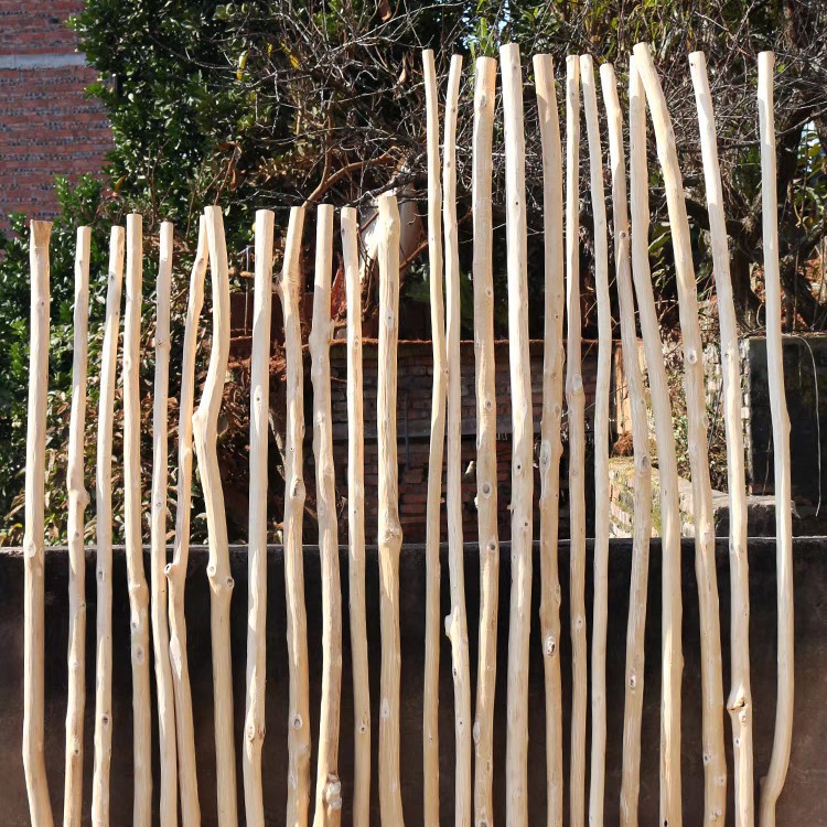 Натуральные очищенные сухие ветки для гостиной, декоративные ветки для ландшафтного дизайна, форма колонки из бревна для перегородки