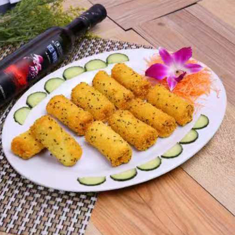 Arnold Acacia Double Skin Milk 10 Pieces, Quick-Frozen Red Bean Milk Pastry, Taiwanese Style Fried Snacks, Fried Double Skin Milk