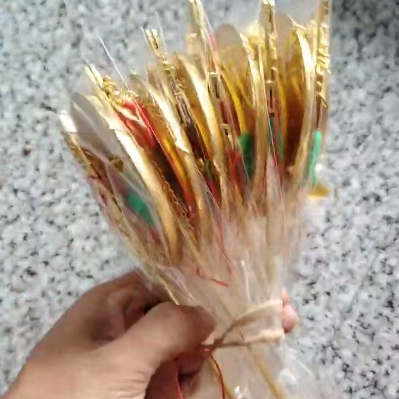 Satisfie Ruyi Grasp Zhou Props Copper Calling Commemorative Crafts Stalls, Moving, housewarming, Gifting Ornaments, Old-fashioned Traditional Chinese Medicine Calling