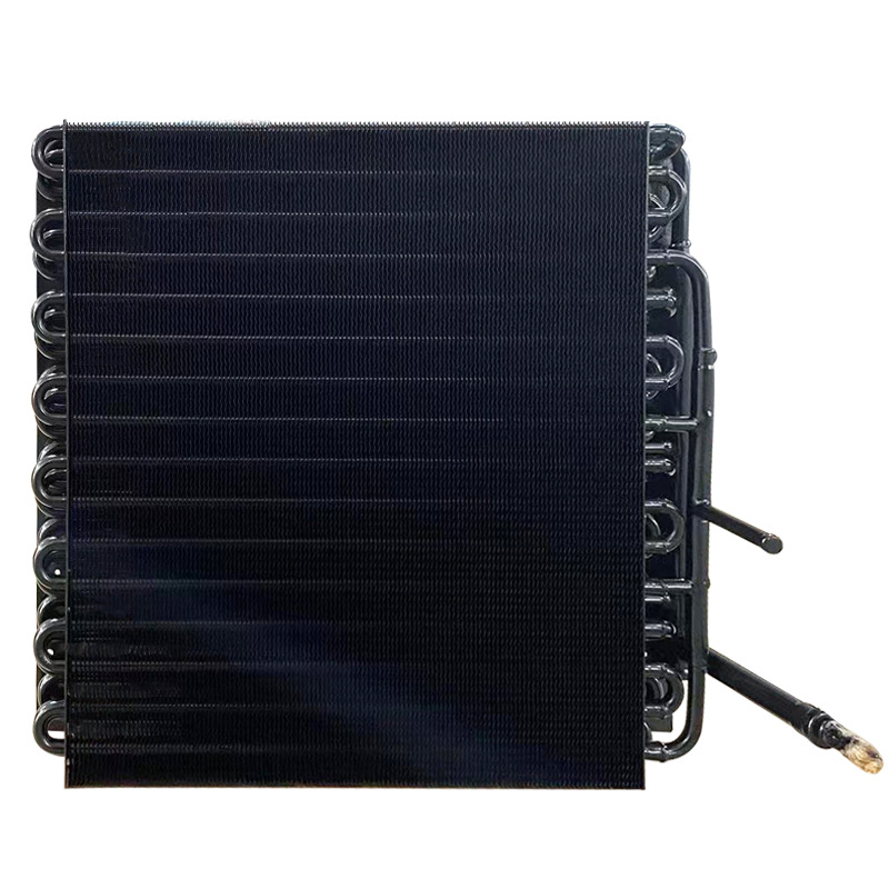 Factory Direct Finned Condenser Evaporator Cold Storage Radiator Swimming Pool Dedicated Electrophoresis Treatment Condenser