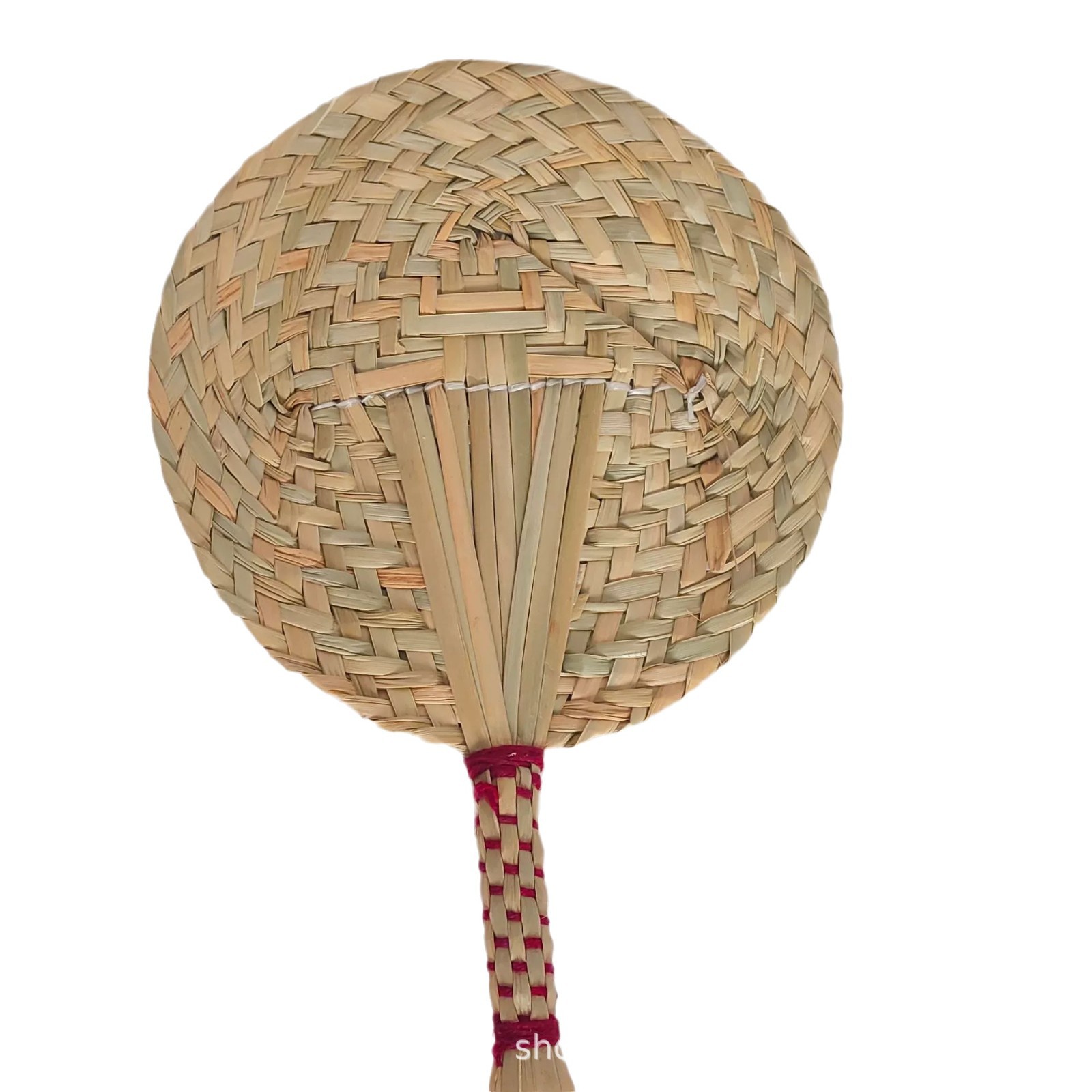 Cattail Fan Cattail Fan Natural Handmade Cattail Cattail Weaving Craft Banana Fan Old-fashioned Summer Fan Cool Hand Fan