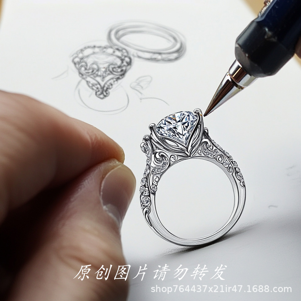 Necklace Customized S925 Silver Necklace Customized Jewelry Customized Ring Earrings Bracelet Jewelry Design Customized