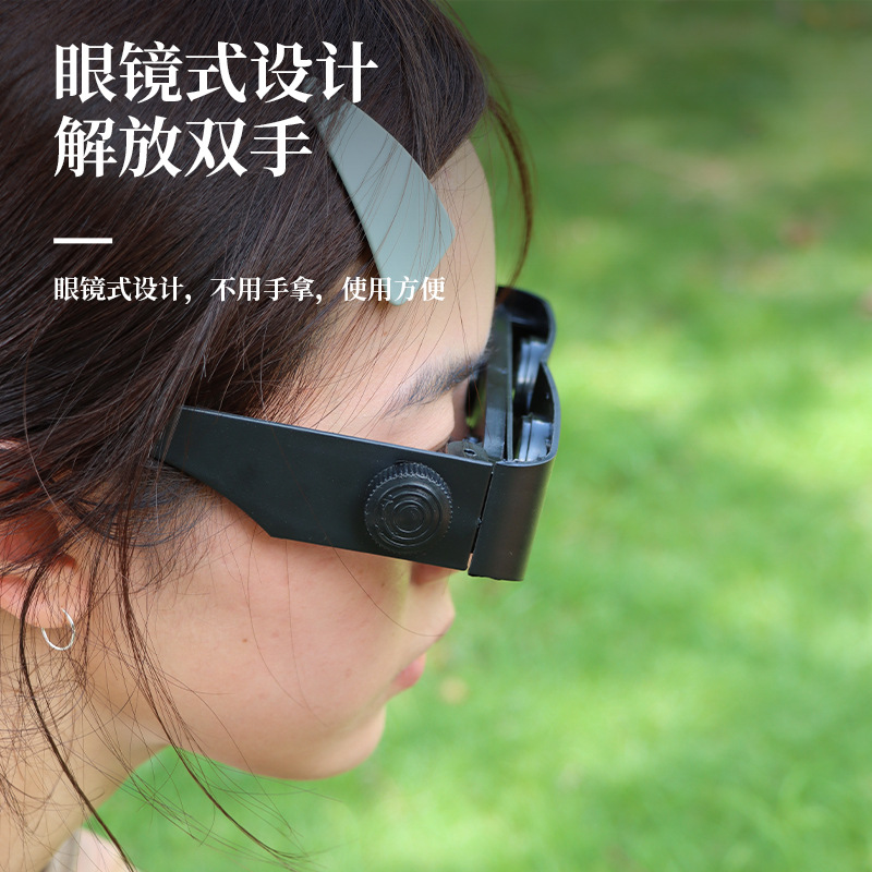 New Fishing Telescope Glasses Watch Drift High-power High-definition Low-light Night Vision Fishing Glasses Outdoor Portable