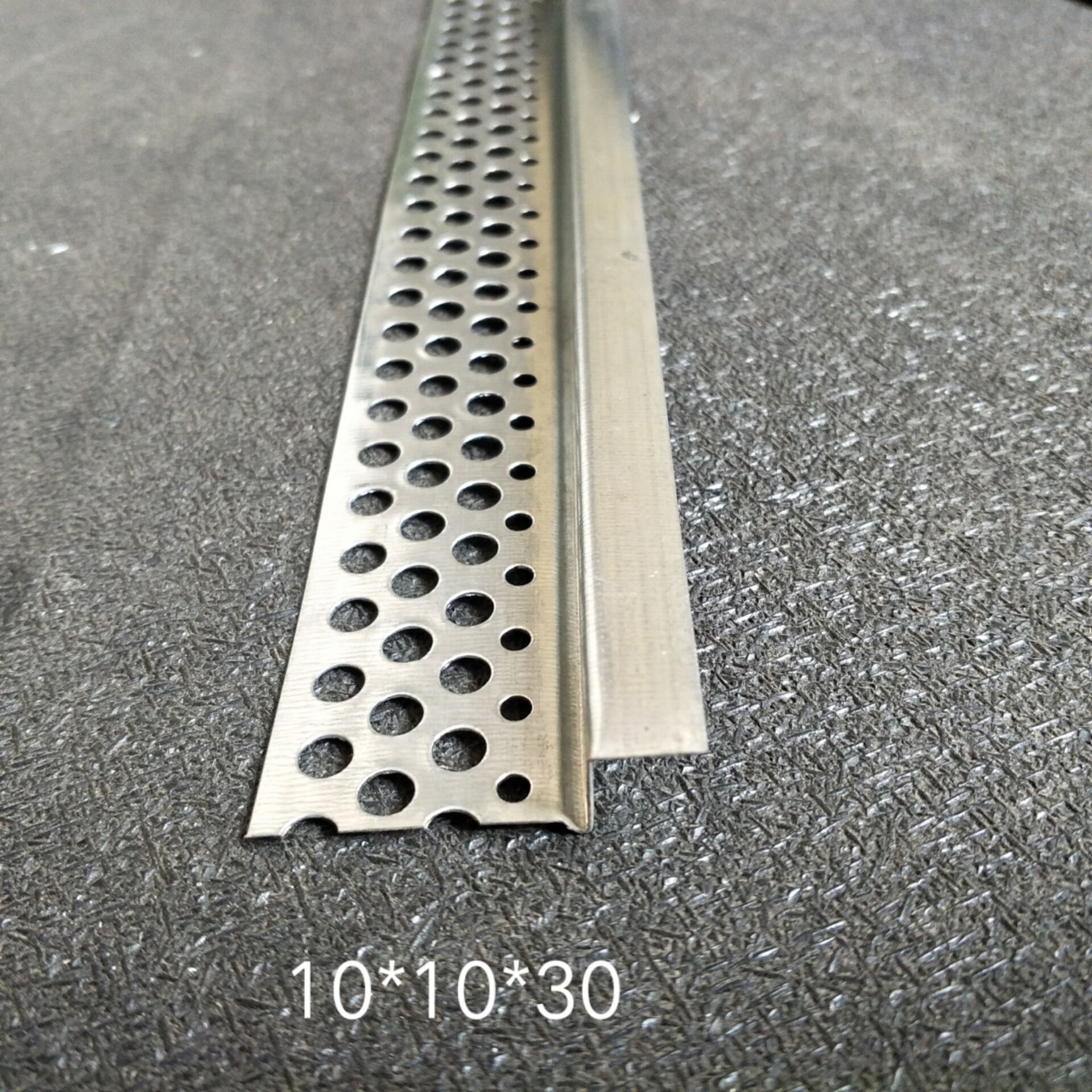 Цинковая Z-образная планка, внутренняя угловая линия, планка для обрезки гипсокартона, белая защитная планка