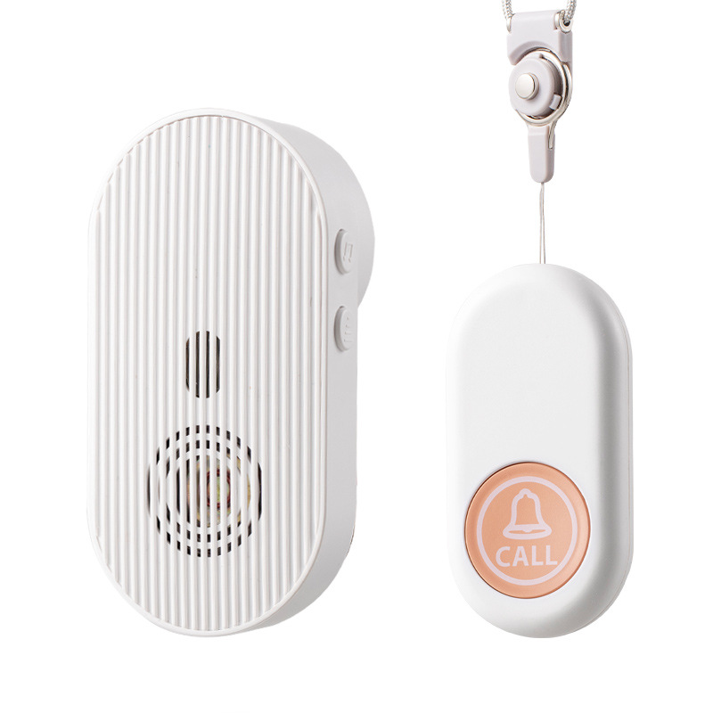 Doorbell wireless pager household long-distance large volume bedridden elderly bedside call bell unplugged rechargeable