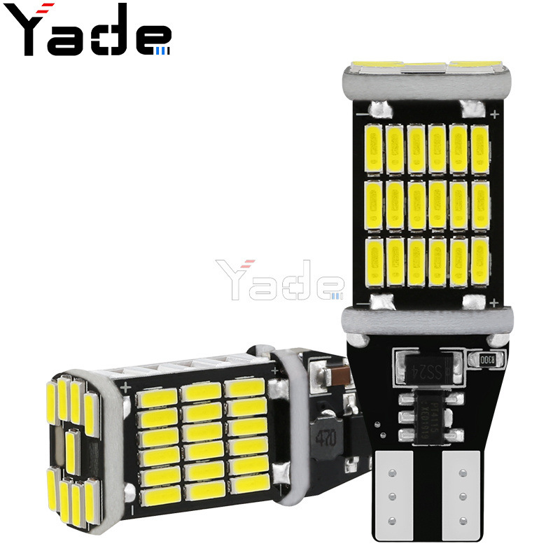 Светодиодный задний фонарь Yade T15 4014 45Smd с декодированием, яркий поворотник для мотоцикла