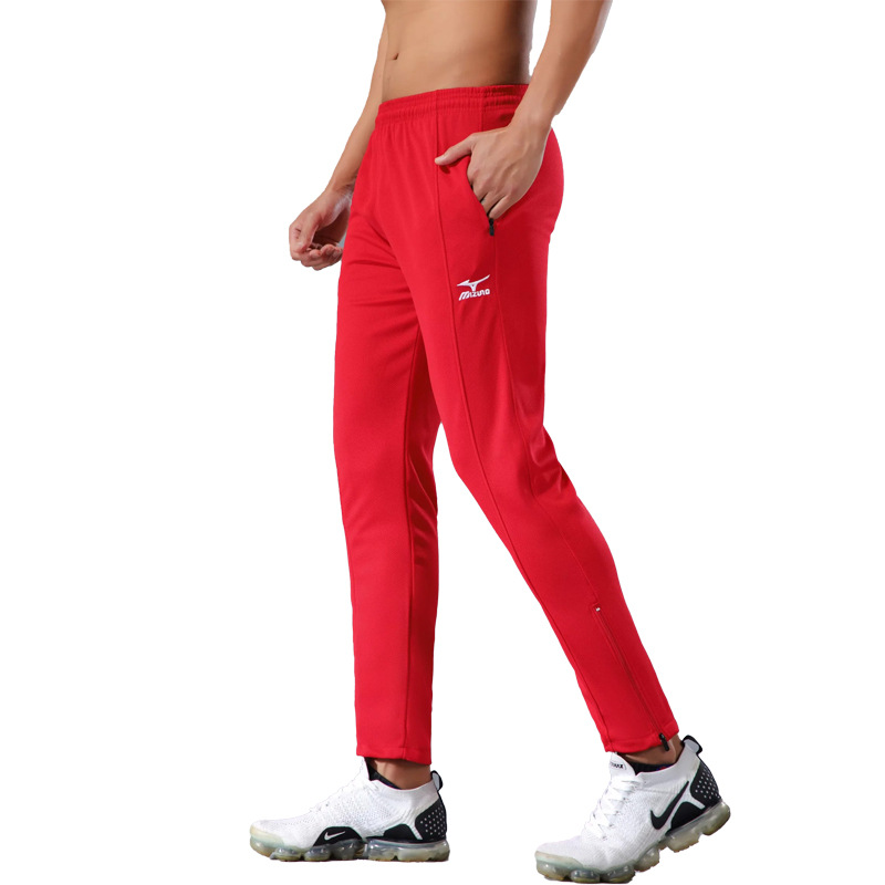 Sports Pants Trousers Men's Football Training Running Fitness Pants Spring and Autumn Quick-drying Sports Students Leg-collecting Track and Field