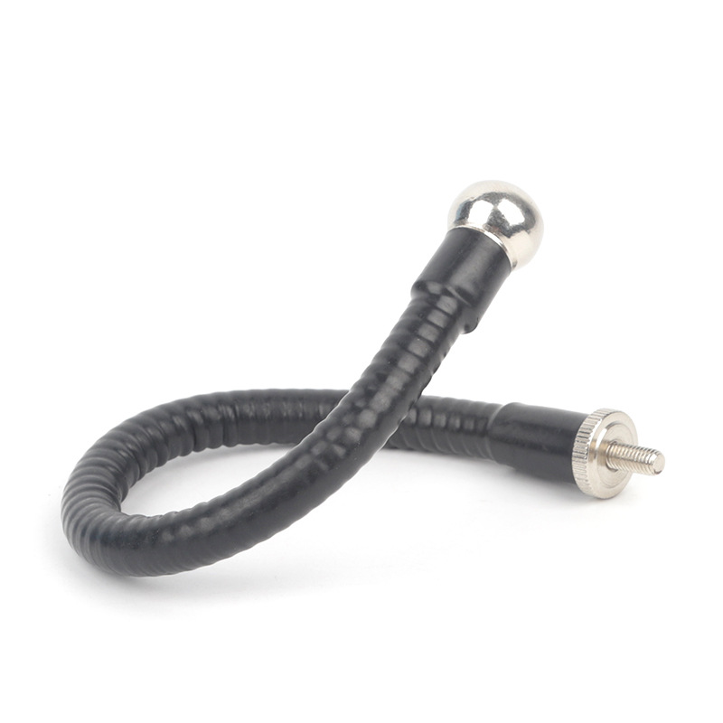 Desktop lazy stretch metal hose microphone live support camera microphone clip mobile phone Chuck accessories