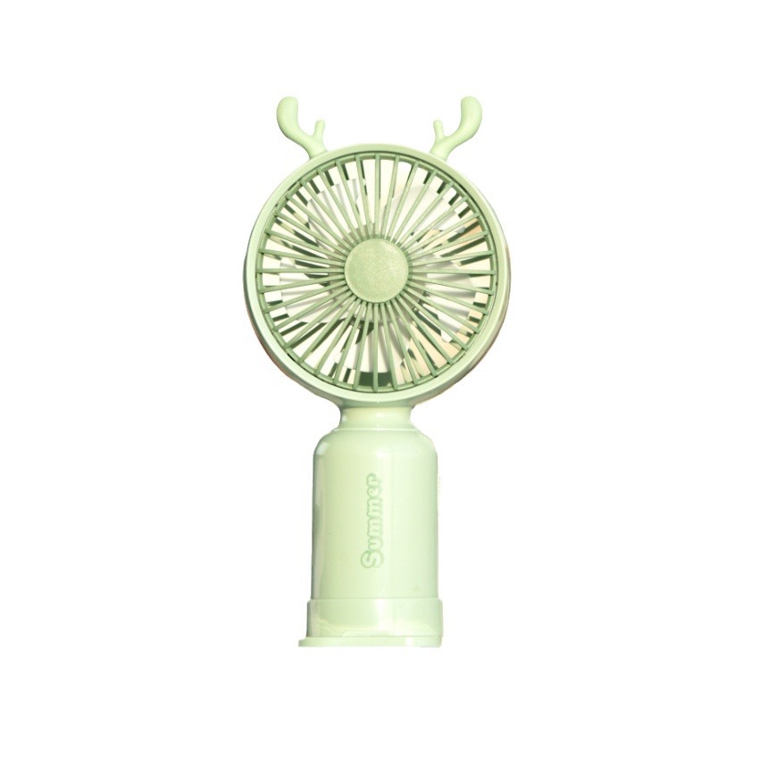 New simple gift USB charging mini handheld small fan manufacturer electric fan small bracket desktop fan source
