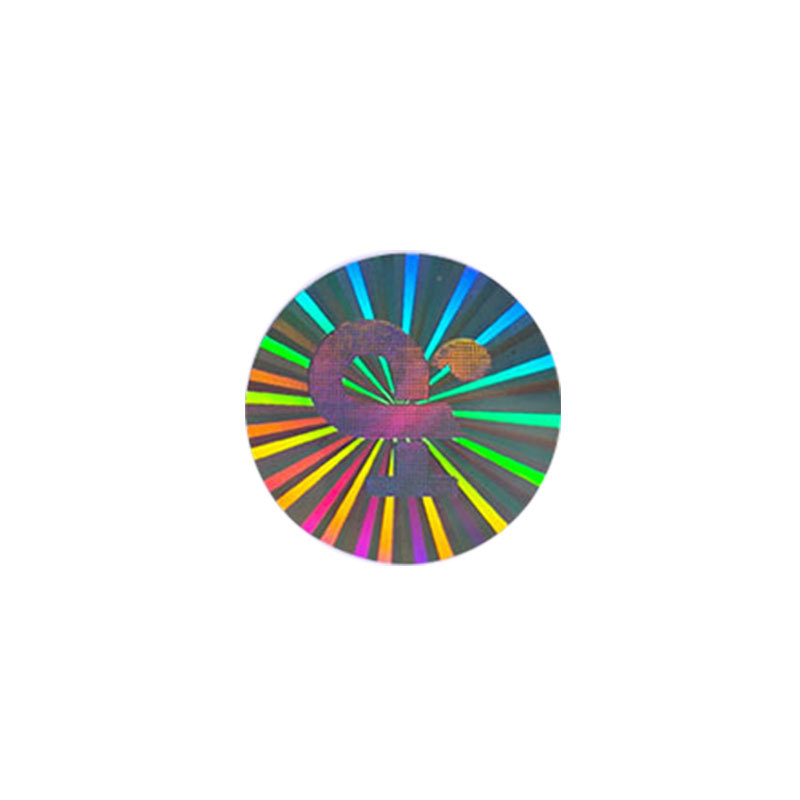 Anti-Counterfeiting Label Disposable Laser Sticker Holographic Laser Anti-Counterfeiting Code Self-Adhesive Scratch-Off Silver One Thing One Code Customization