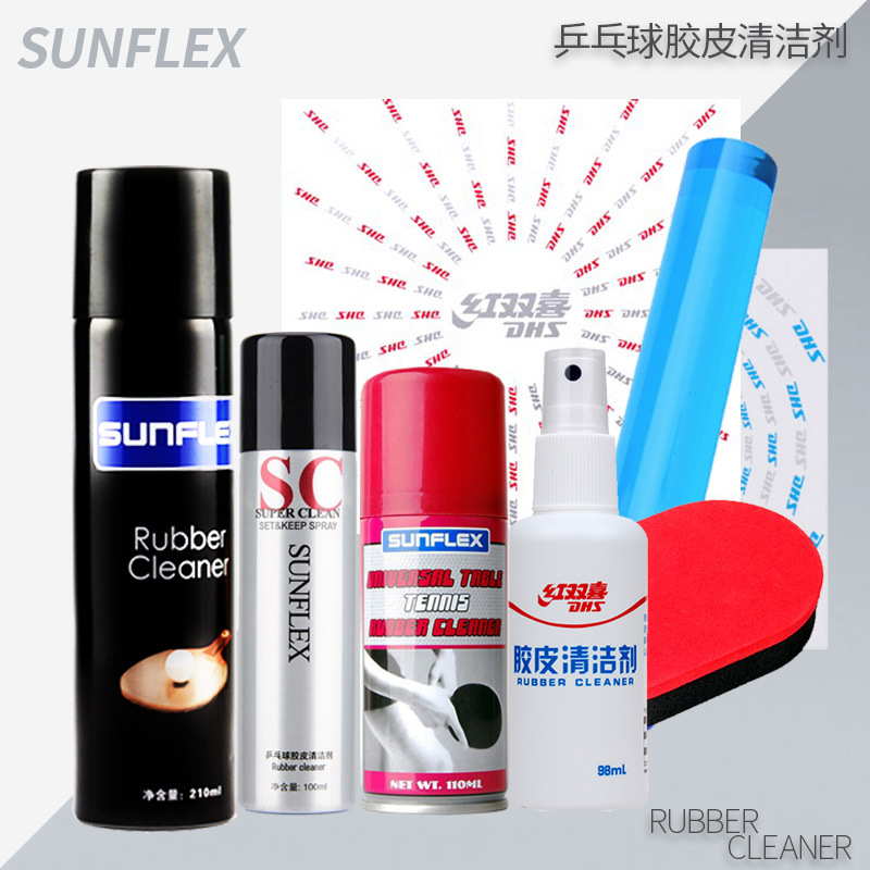 Чистящее средство для ракеток настольного тенниса, очищающее средство для резины, пенное чистящее средство, клей для настольного тенниса