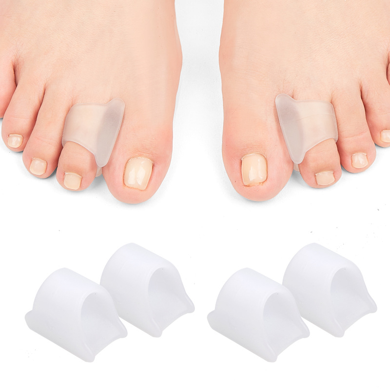 New toe bending hammer straightener sebs toe straightener toe pad split toe set foot ring