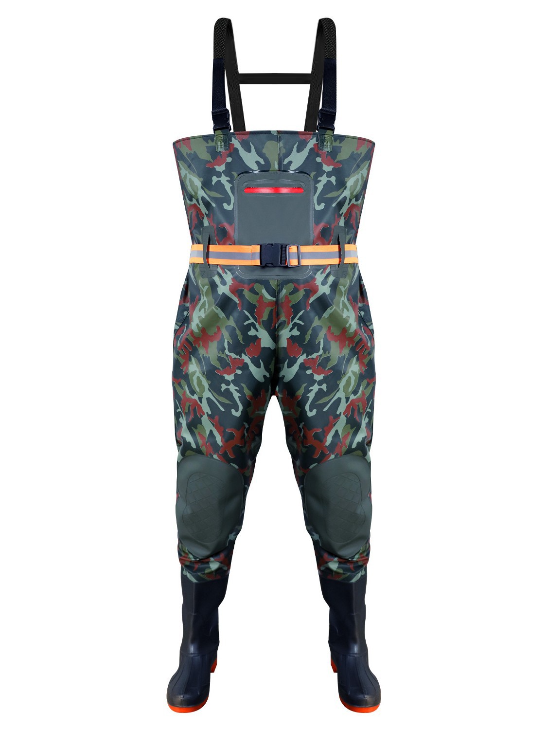 Water Pants Thickened Wear-resistant Rain Pants Water Pants Half-length Waterproof Fishing Clothes Water Shoes