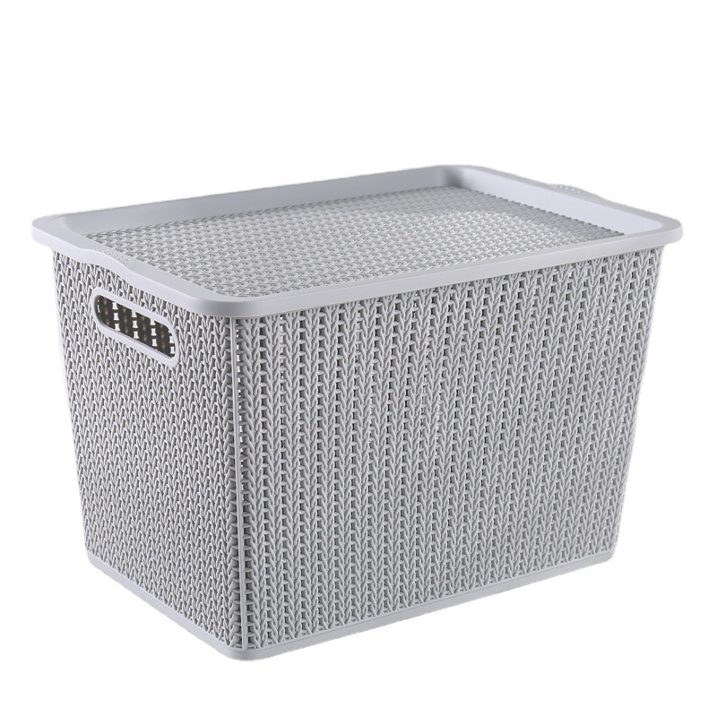 Japanese Plastic Storage Box Household Clothing Storage Box with Lid Children's Toys Sundry Storage Box Large