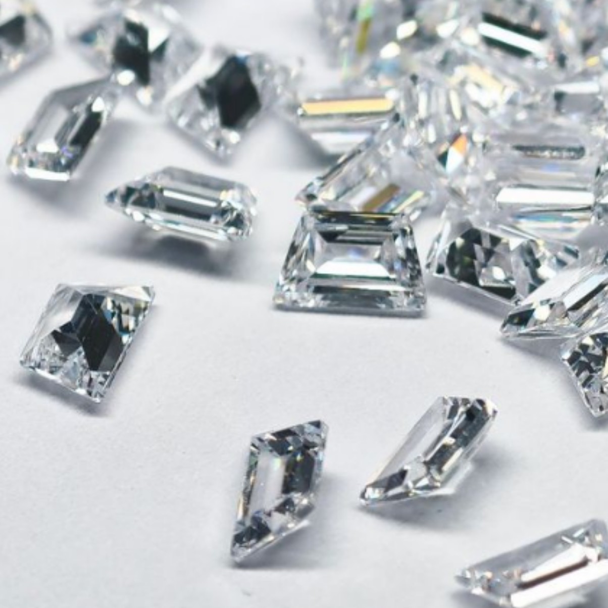 Лестница в форме лодки квадратная коричневая тайская материя 5Aspg резка циркона кубический цирконій свободный камень