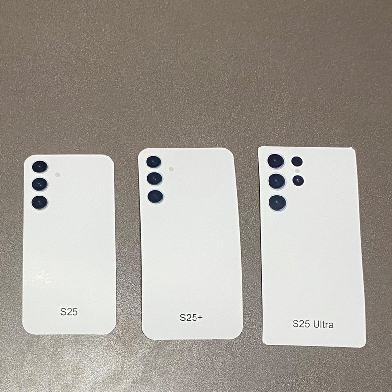 Aliexpress Cross-Border Platform S26 Samsung Phone Case Cardboard Inner Tray Universal S24 S25 White Cardboard Packaging in Stock