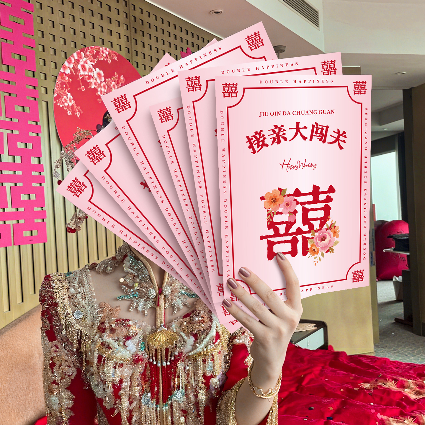 Игра на свадебном сборе, быстрые вопросы и ответы, креативные блокировки дверей для подружек невесты и шаферов, интерактивная книга обетов, реквизит для свадебных фото