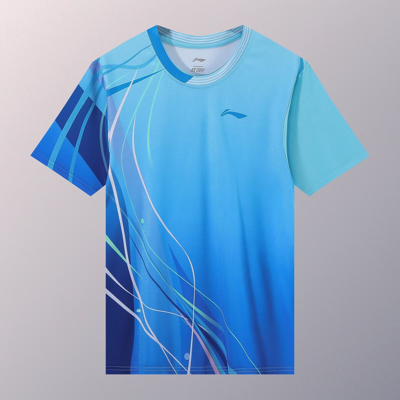 25 Table Tennis Uniforms Ln Quick-Drying T-Shirts Breathable Men's and Women's Training Uniforms Competition Sportswear Badminton Uniforms Printed