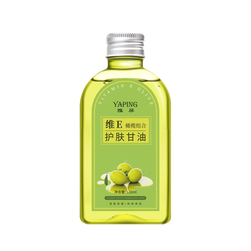 Yapinwei E Olive Skin Care Glycerin Moisturizing, Moisturizing, Brightening and Rejuvenating Skin, Anti-Drying, Moisturizing, Non-Stuck before Makeup