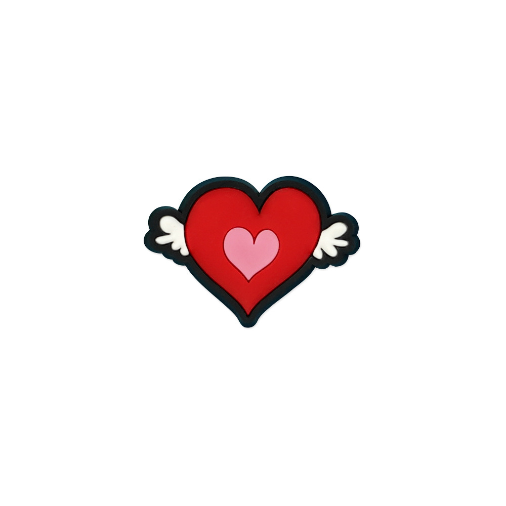 Factory specializes in creative love shape refrigerator office cute computer stickers accessories