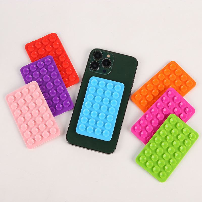 Source Spot Double-Sided Strong Suction Cup Silicone Suction Cup Mobile Phone Car Holder 28 Double-Sided Silicone Suction Cups