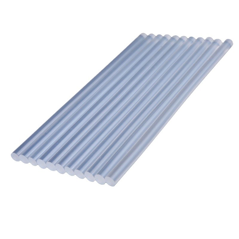 Transparent hot melt glue stick made of manual material hot melt glue stick 7mm long 20cm 27cm glue stick firmly