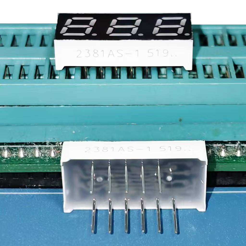 Factory direct supply 0.28 inch 3 digit digital tube display highlight red 2831AS total Yin 2831BS total Yang