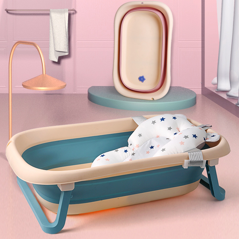 Source manufacturers baby bath suspension mat baby bath mat non-slip bath net bag bath basin mat newborn bath mat