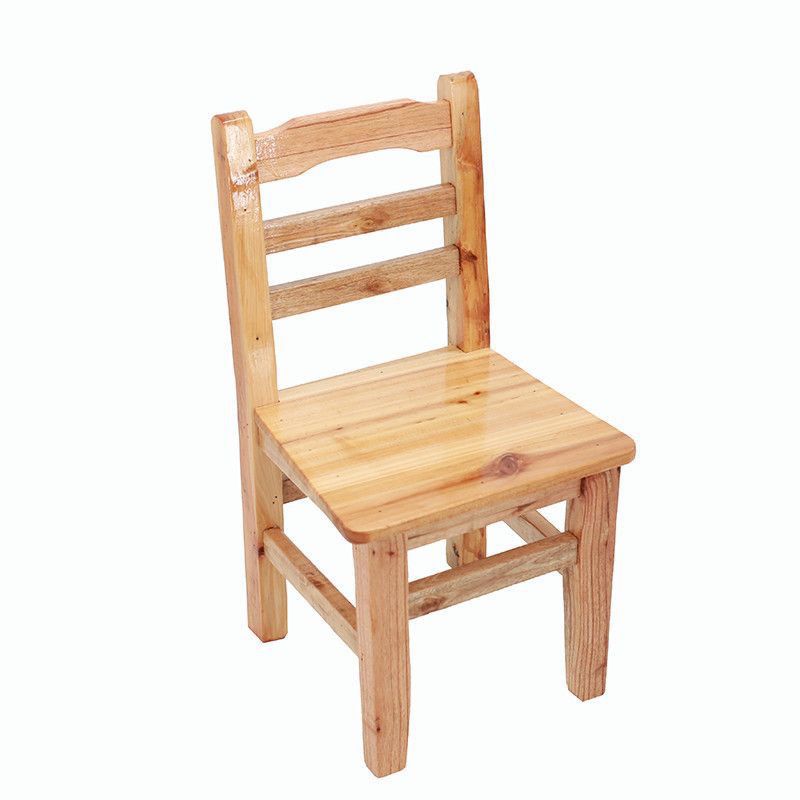 Solid Wood Simple Modern Fully Assembled Mortise and Tenon Structure Children's and Adult Shoe Changing Chair Cross-Border Factory Supply Chain Foreign Trade Wholesale