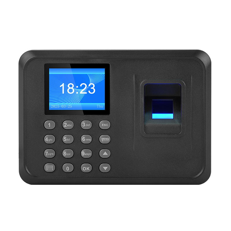 DP100 Fingerprint Attendance Machine Punching Machine Single Edition Staff Attendance Machine Available in 30 Foreign Languages in Chinese and English