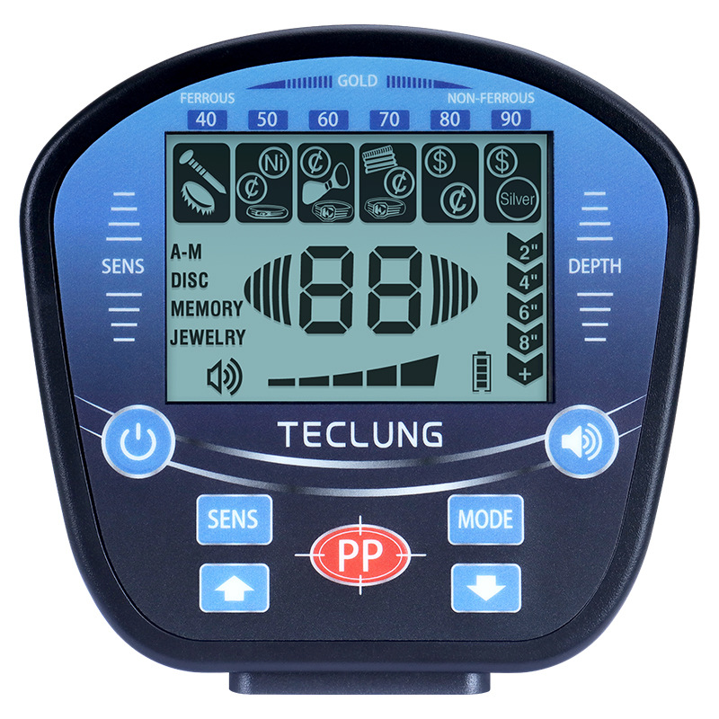 Factory direct supply Amazon cross-border best-selling GT860 underground metal detector LCD numerical display