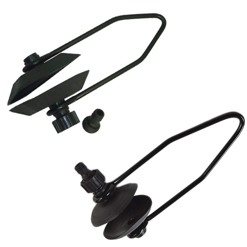 Single tube outboard motor washer/fresh water washer flushing support frame marine hardware accessories