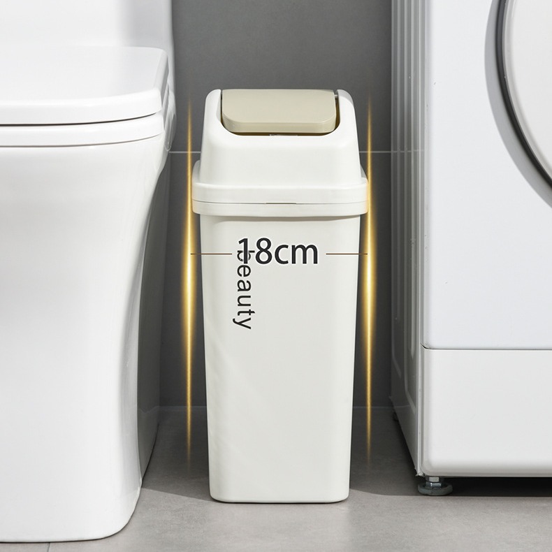 Automatic distribution dedicated trash can gap toilet dedicated large capacity commercial catering with lid buckle ins style