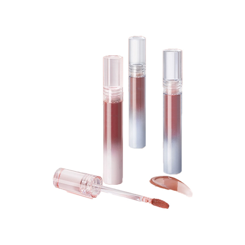 Non-Stick Cup Jelly Lip Lacquer Glossy and Translucent Mirror to Matte Lip Gloss Non-Fading Lip Glaze Lipstick Factory Processing