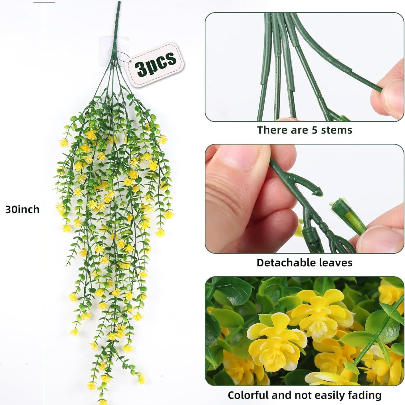 In-Stock 69 Mesh Eucalyptus Camellia Rattan Ivy Mixed Color Artificial Green Plant Money Leaf Wall Hanging Small Lotus