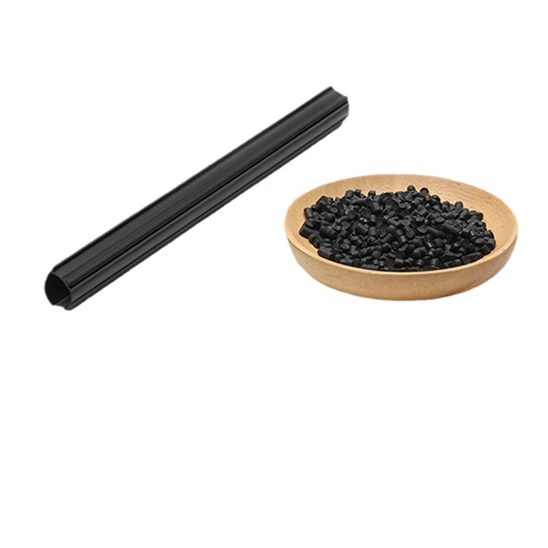 Customized Abs Car Sun Protection Bracket Strip Abs Plastic Extruded Profile Pvc Hot Extruded Traction Plastic Parts